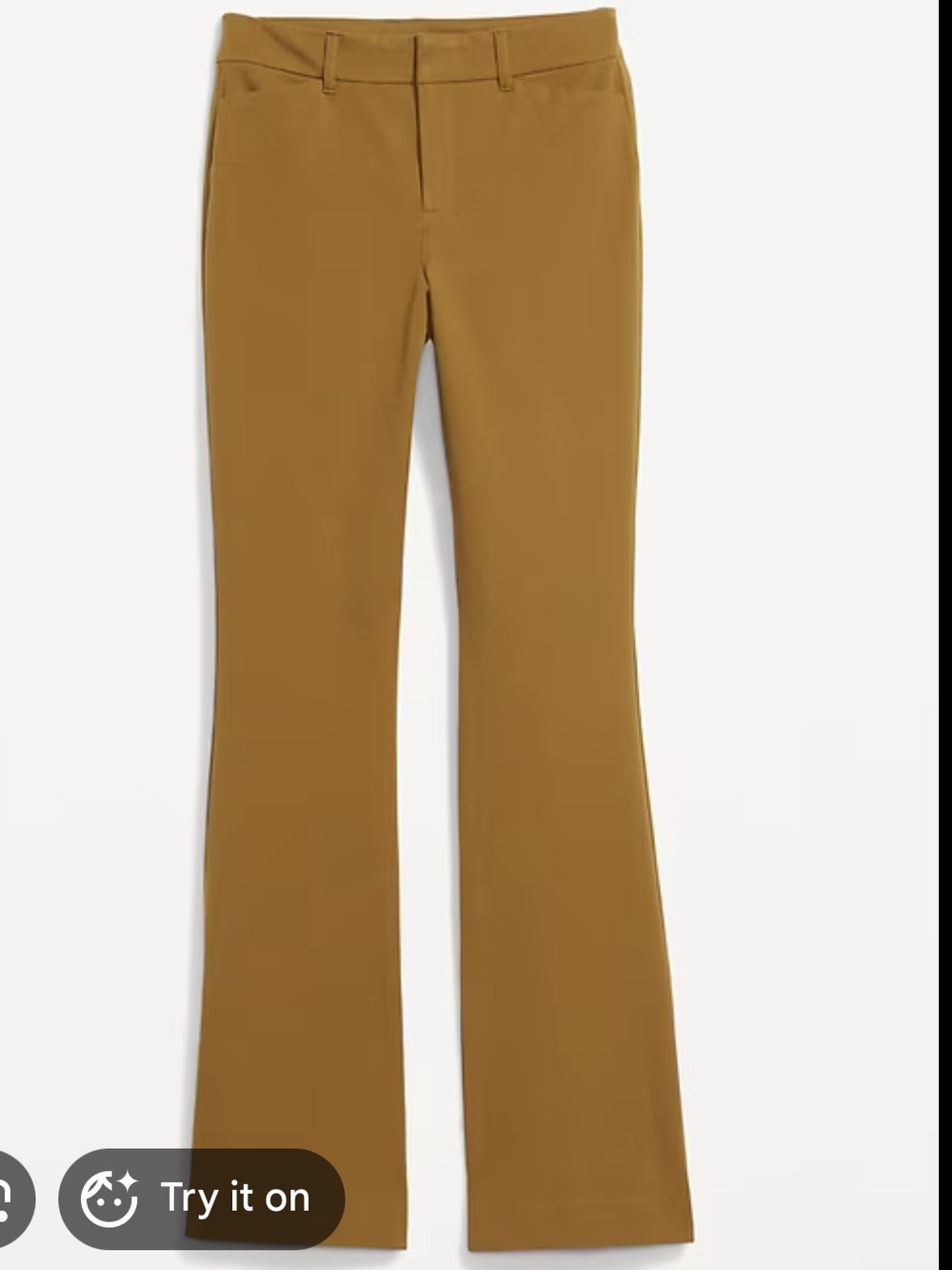 Old Navy High Rise Pixie Flare Secret Smooth Pockets Pants